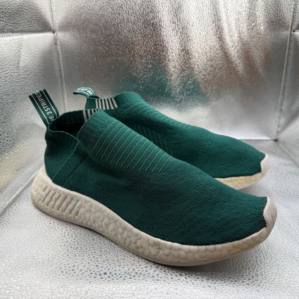 Size 7.5 Adidas NMD CS1 City Sock Mens Green Good Primeknit Boost CQ1871